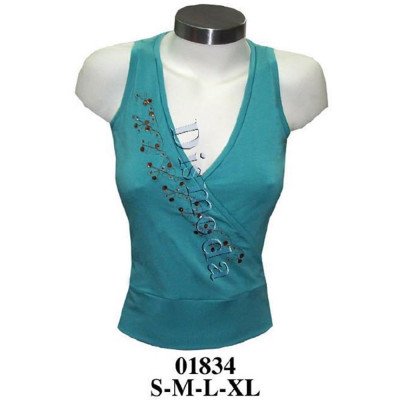 01834 - Molde de Polera cruzada con pretina 01834 - Molde de Polera cruzada con pretina