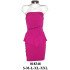 018348 - Molde de Vestido straples con faldón