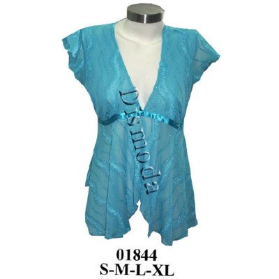 01844 - Molde de Polera con corte bajo busto y faldón en punta 01844 - Molde de Polera con corte bajo busto y faldón en punta