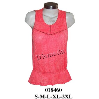 018460 - Molde de Polera con canesú en espalda y delantero 018460 - Molde de Polera con canesú en espalda y delantero