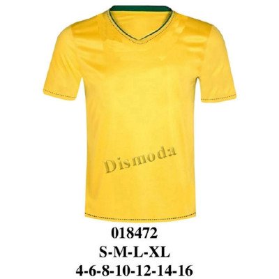 018472 - Molde de Polera de manga corta con escote en v y ribete contrastante en el cuello 018472 - Molde de Polera de manga corta con escote en v y ribete contrastante en el cuello
