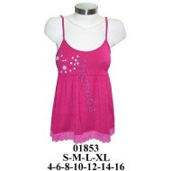 01853 - Molde de Polera con corte bajo busto y recogido