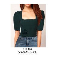 018580 - Molde de Polera manga abuchada