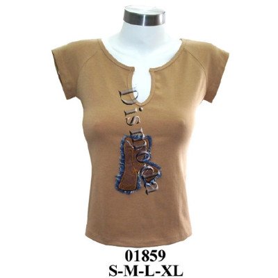 01859 - Molde de Polera dama manga raglan 01859 - Molde de Polera dama manga raglan