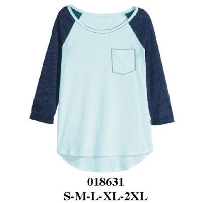 018631 - Molde de Polera manga raglan 018631 - Molde de Polera manga raglan