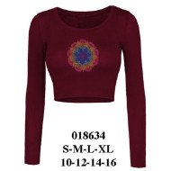 018634 - Molde de Crop top