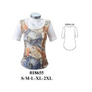 018655 - Molde de Polera dama