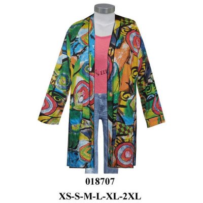 018707 - Molde de Tapado soft kimono aberturas costado 018707 - Molde de Tapado soft kimono aberturas costado