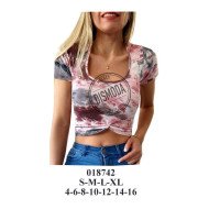 018742 - Molde de Polera con nudo