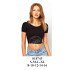 018743 - Molde de crop top con manga corta