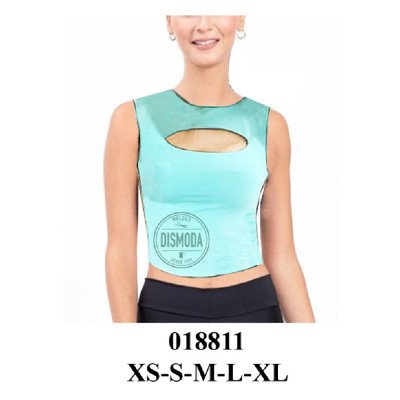 018811 - Molde de Polera con abertura en delantero