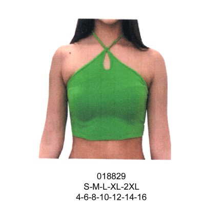 018829 - Molde de Crop top juvenil 018829 - Molde de Crop top juvenil
