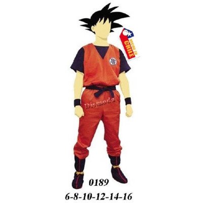 0189 - Molde de Disfraz de goku 0189 - Molde de Disfraz de goku