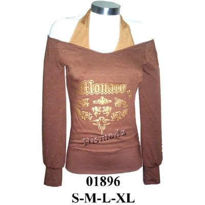 01896 - Molde de Polera manga raglan escote bote, delantero doble, amarrada en cuello 01896 - Molde de Polera manga raglan escote bote, delantero doble, amarrada en cuello