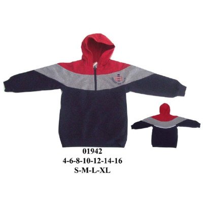 01942 - Molde de Polerón corten en manga delantero y espalda