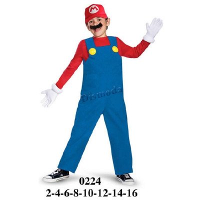 0224 - Molde de Disfraz mario bros 0224 - Molde de Disfraz mario bros