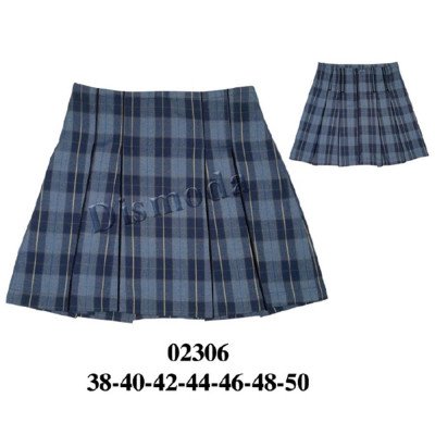 02306 - Molde de Falda escolar con pliegues 02306 - Molde de Falda escolar con pliegues