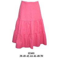 02401 - Molde de Falda campechana ,