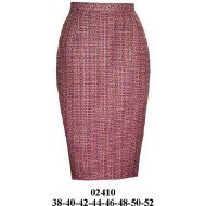 02410 - Molde de Falda tubo (largo chanel)