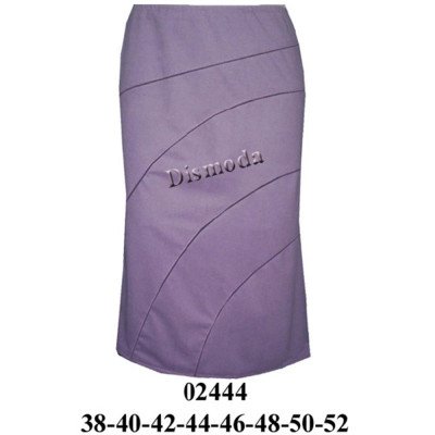 02444 - Molde de Falda con rebeca y cortes 02444 - Molde de Falda con rebeca y cortes