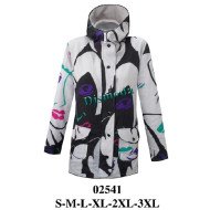 02541 - Molde de Parka dama con gorro alto