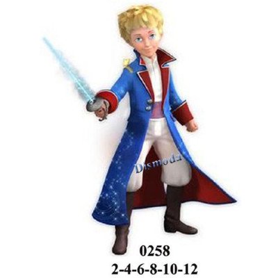 0258 - Molde de Disfraz de principito 0258 - Molde de Disfraz de principito