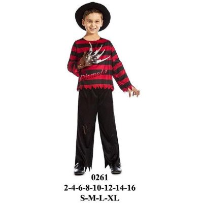 0261 - Molde de Disfraz de freddy kruger 0261 - Molde de Disfraz de freddy kruger