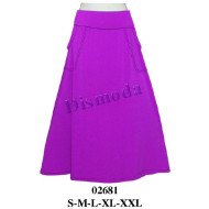 02681 - Molde de Falda larga con bolsillo