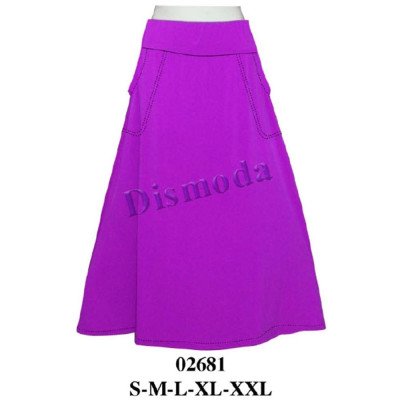 02681 - Molde de Falda larga con bolsillo 02681 - Molde de Falda larga con bolsillo