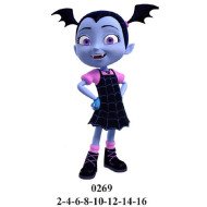 0269 - Molde de Disfraz de vampiriña