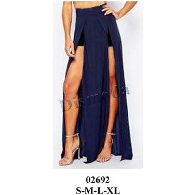 02692 - Molde de Falda pantalón con pretina ancha, calza interior y aberturas laterales amplias 02692 - Molde de Falda pantalón con pretina ancha, calza interior y aberturas laterales amplias