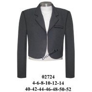02724 - Molde de Chaqueta de huaso, sastre con forro