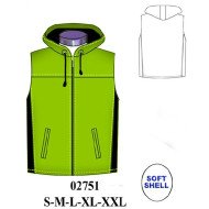 02751 - Molde de Chaleco sin mangas