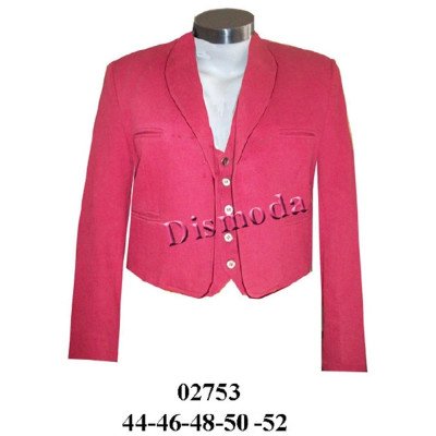 02753 - Molde de Chaqueta de charro 02753 - Molde de Chaqueta de charro