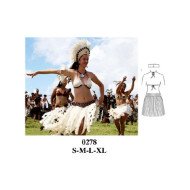 0278 - Molde de Disfraz de pascuense