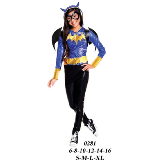 0281 - Molde de Disfraz de batgirl