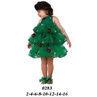 0283 - Molde de Disfraz de árbol navideño