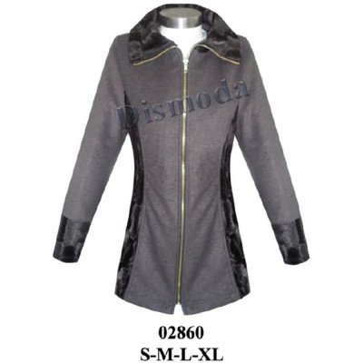 02860 - Molde de Chaqueta corte princesa, cuello alto 02860 - Molde de Chaqueta corte princesa, cuello alto