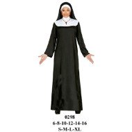 0298 - Molde de Disfraz de monja