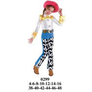 0299 - Molde de Disfraz de jessy la vaquerita