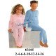 03105 - Molde de Pijama polar de niñ@s escote v
