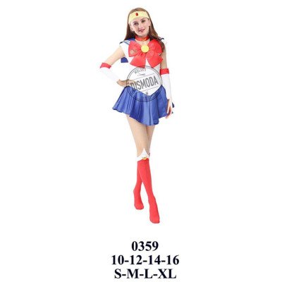 0359 - Molde de Disfraz de sailor moon 0359 - Molde de Disfraz de sailor moon