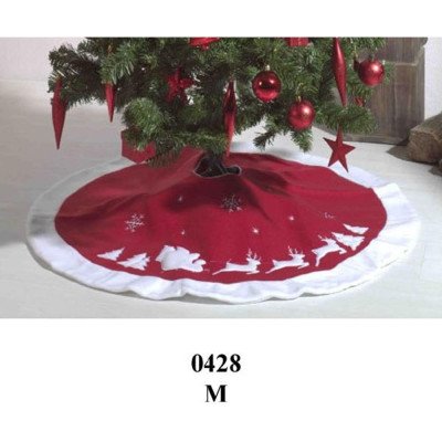 0428 - Molde de Faldón árbol navidad