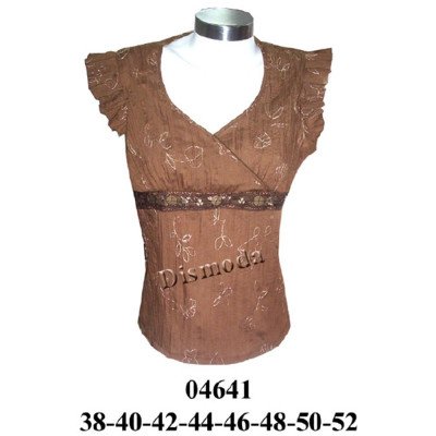 04641 - Molde de Blusa cruzada con corte bajo busto 04641 - Molde de Blusa cruzada con corte bajo busto