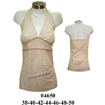 04650 - Molde de Blusa halter con corte bajo busto 04650 - Molde de Blusa halter con corte bajo busto