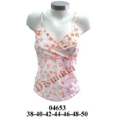 04653 - Molde de Blusa cruzada con pabilos corte bajo busto 04653 - Molde de Blusa cruzada con pabilos corte bajo busto