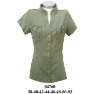 04760 - Molde de Blusa cuello mao