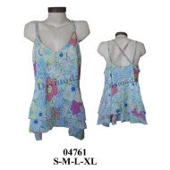 04761 - Molde de Blusa con pabilos, semi plato