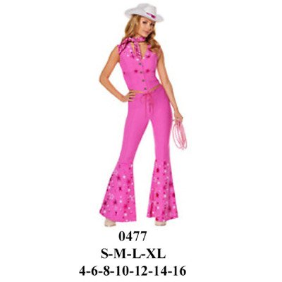 0477 - Molde de disfraz de barbie, pantalón, chaleco y pañuelo 0477 - Molde de disfraz de barbie, pantalón, chaleco y pañuelo