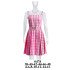 0478 - Molde de disfraz de vestido barbie